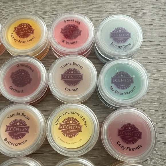 Scentsy Huge 50 Piece Lot Tester Wax Samples including a couple Disney scents - Picture 3 of 7
